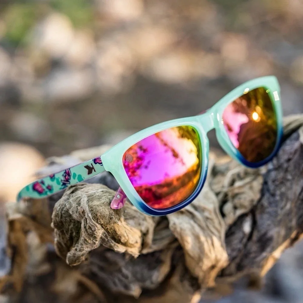 Knockaround Premiums Knock Em Dead Green Polarized Sunglasses Zombie Theme